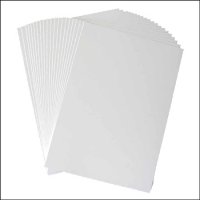 CARD - White C/Coat Gloss (DISC)